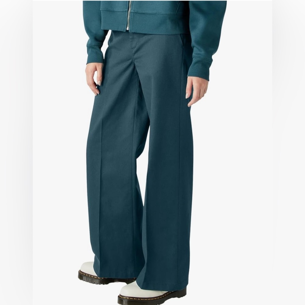 Dickies Womens Regular Fit Wide Leg Work Pants NWT sz 16 - Picture 3 of 5